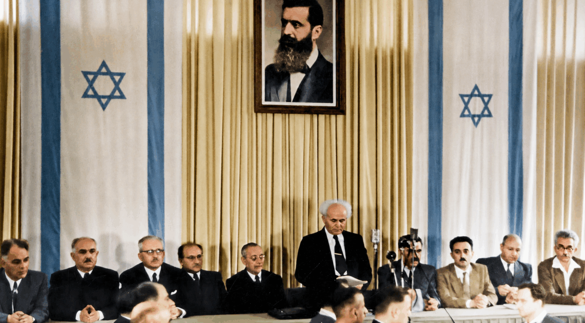 Solidaritätsaktion zum Unabhängigkeitstag Israels